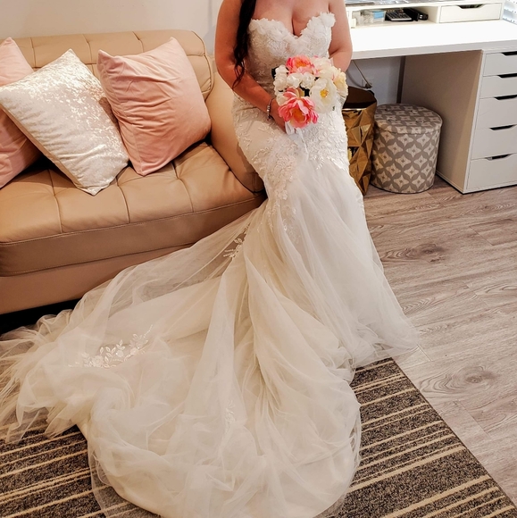 Bridal Gown Bravo Bridals GREAT CONDITION - Picture 5 of 16